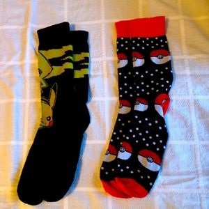 NWOT Adult Pokémon socks
